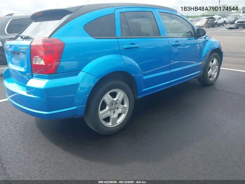 2009 Dodge Caliber Sxt VIN: 1B3HB48A79D174544 Lot: 42236358