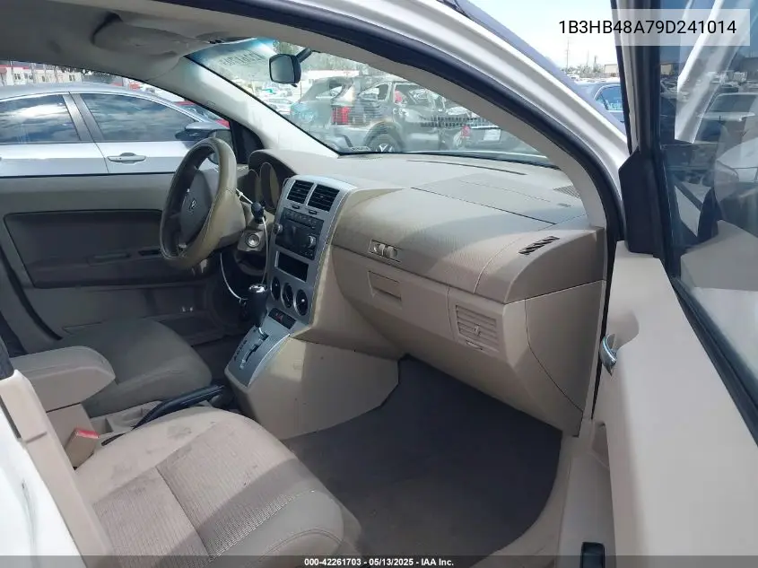 2009 Dodge Caliber Sxt VIN: 1B3HB48A79D241014 Lot: 42261703