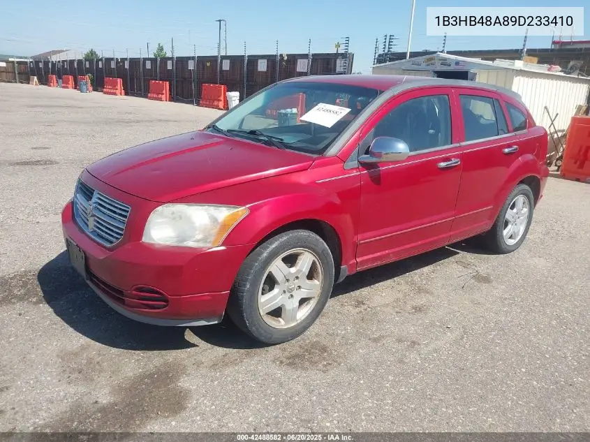 2009 Dodge Caliber Sxt VIN: 1B3HB48A89D233410 Lot: 42488582