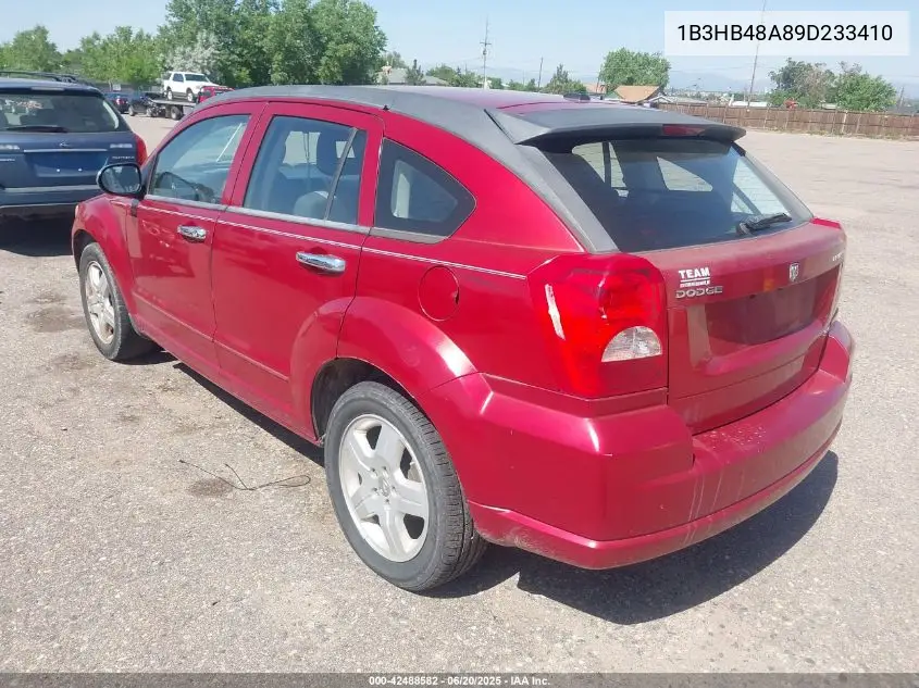 2009 Dodge Caliber Sxt VIN: 1B3HB48A89D233410 Lot: 42488582