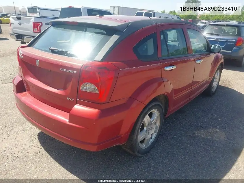 2009 Dodge Caliber Sxt VIN: 1B3HB48A89D233410 Lot: 42488582