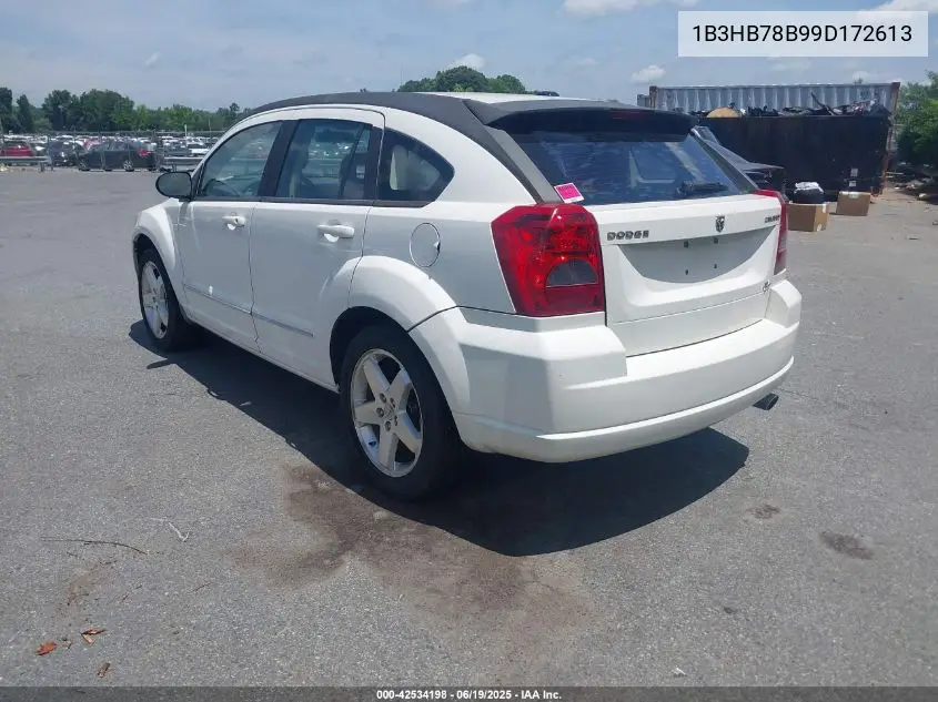 2009 Dodge Caliber R/T VIN: 1B3HB78B99D172613 Lot: 42534198