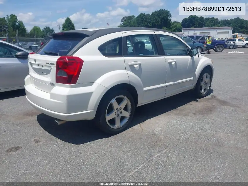 2009 Dodge Caliber R/T VIN: 1B3HB78B99D172613 Lot: 42534198