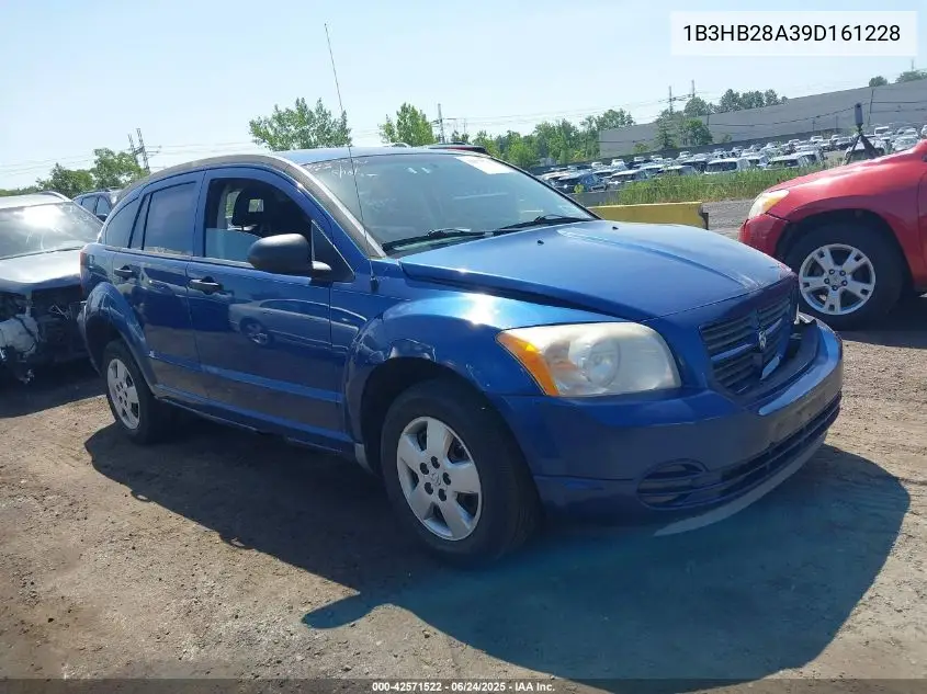 2009 Dodge Caliber Se VIN: 1B3HB28A39D161228 Lot: 42571522