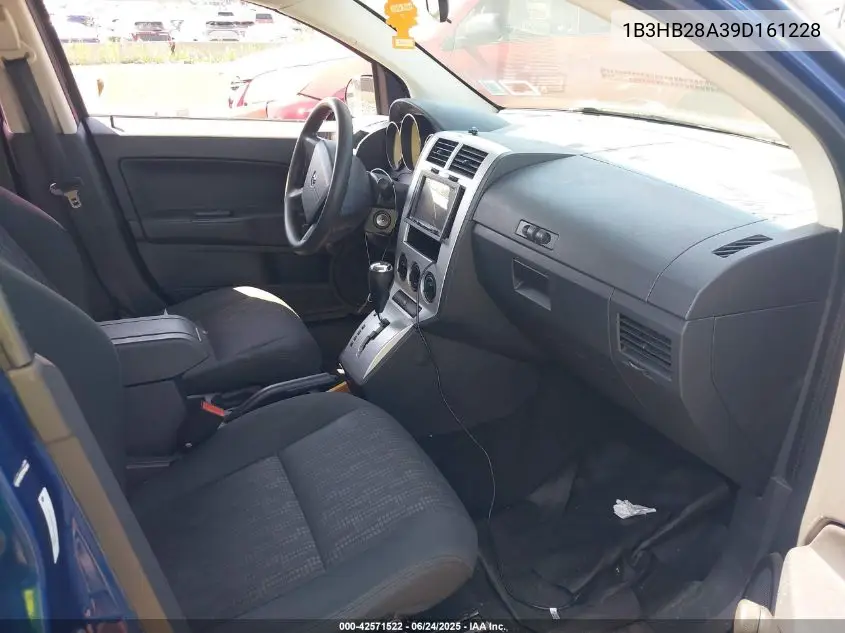 2009 Dodge Caliber Se VIN: 1B3HB28A39D161228 Lot: 42571522