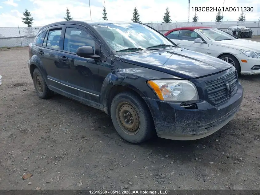 2010 Dodge Caliber Se VIN: 1B3CB2HA1AD611330 Lot: 12315280