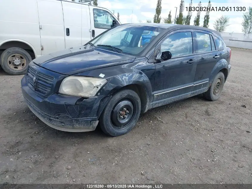 2010 Dodge Caliber Se VIN: 1B3CB2HA1AD611330 Lot: 12315280