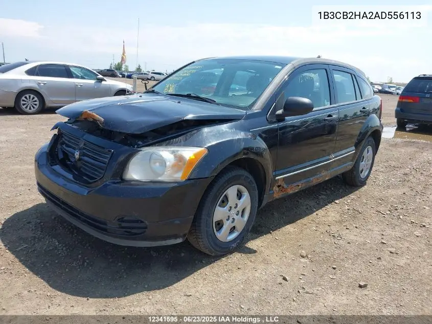 2010 Dodge Caliber Se VIN: 1B3CB2HA2AD556113 Lot: 12341595