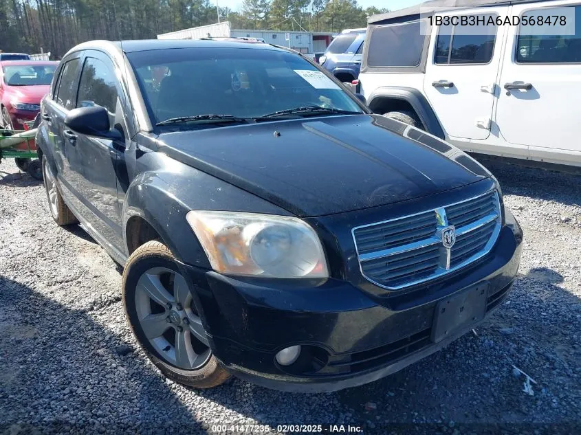 2010 Dodge Caliber Mainstreet VIN: 1B3CB3HA6AD568478 Lot: 41477235