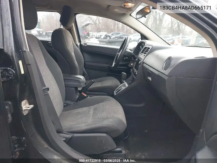 2010 Dodge Caliber Sxt VIN: 1B3CB4HA8AD665171 Lot: 41722918