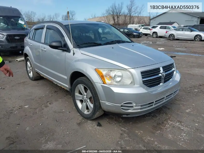 2010 Dodge Caliber Sxt VIN: 1B3CB4HAXAD550376 Lot: 41952369