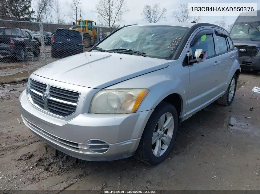 2010 Dodge Caliber Sxt VIN: 1B3CB4HAXAD550376 Lot: 41952369