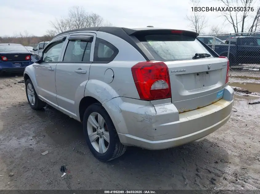 2010 Dodge Caliber Sxt VIN: 1B3CB4HAXAD550376 Lot: 41952369