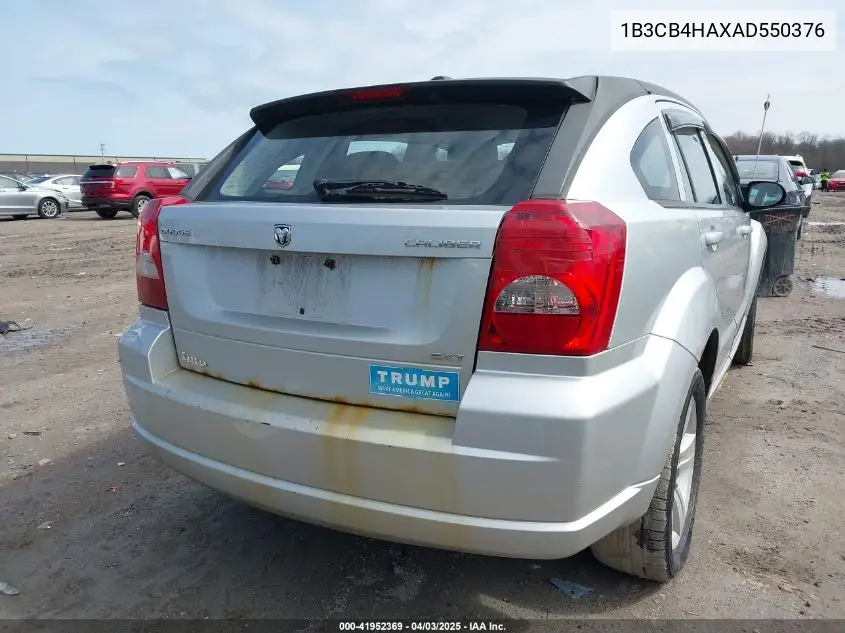 2010 Dodge Caliber Sxt VIN: 1B3CB4HAXAD550376 Lot: 41952369