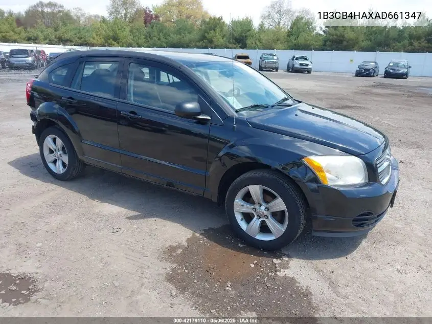 2010 Dodge Caliber Sxt VIN: 1B3CB4HAXAD661347 Lot: 42179110