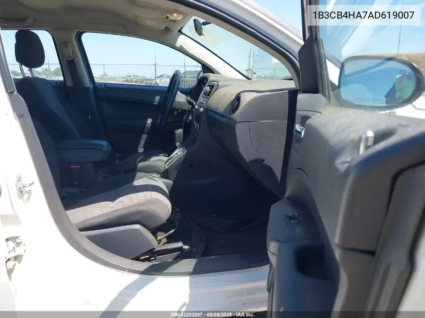 2010 Dodge Caliber Sxt VIN: 1B3CB4HA7AD619007 Lot: 42203207