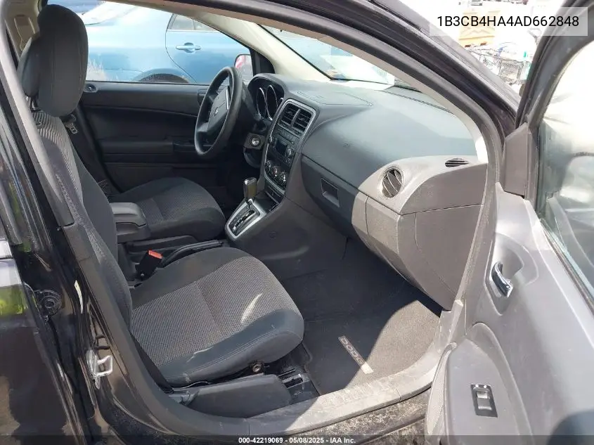 2010 Dodge Caliber Sxt VIN: 1B3CB4HA4AD662848 Lot: 42219069