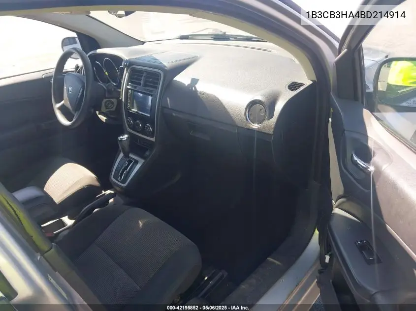 2011 Dodge Caliber Mainstreet VIN: 1B3CB3HA4BD214914 Lot: 42195852