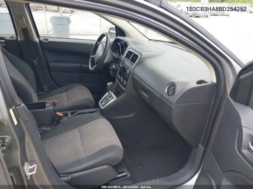 2011 Dodge Caliber Mainstreet VIN: 1B3CB3HA8BD254252 Lot: 42239670