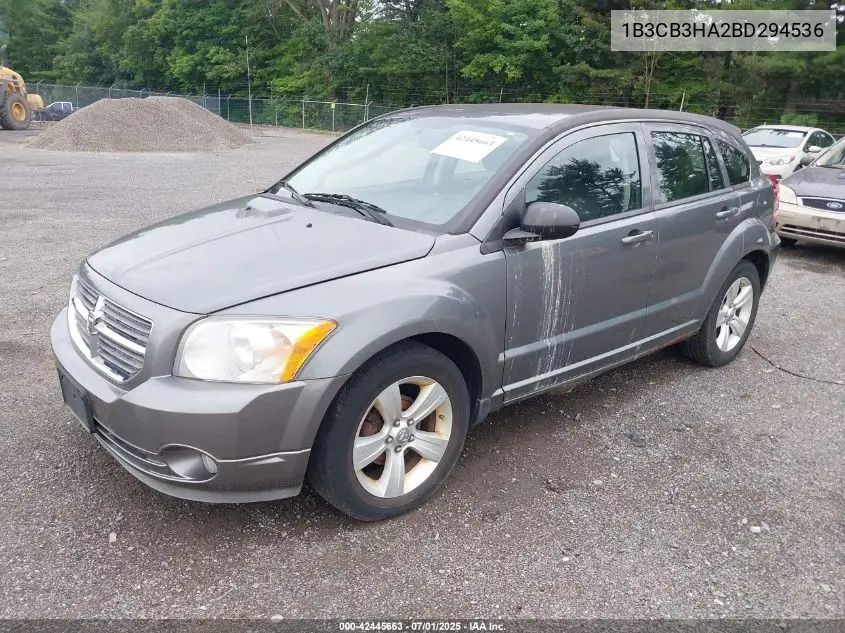 2011 Dodge Caliber Mainstreet VIN: 1B3CB3HA2BD294536 Lot: 42445663