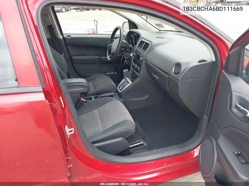 2011 Dodge Caliber VIN: 1B3CBCHA6BD111669 Lot: 42469459