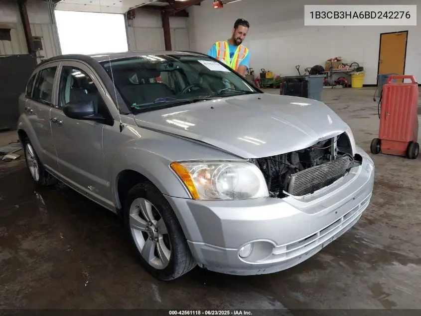 2011 Dodge Caliber Mainstreet VIN: 1B3CB3HA6BD242276 Lot: 42561118