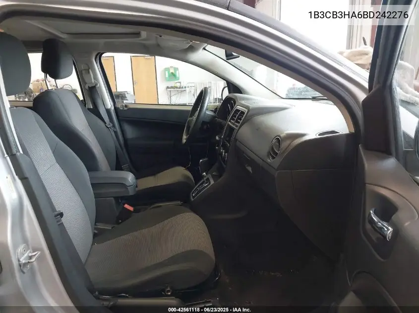 2011 Dodge Caliber Mainstreet VIN: 1B3CB3HA6BD242276 Lot: 42561118
