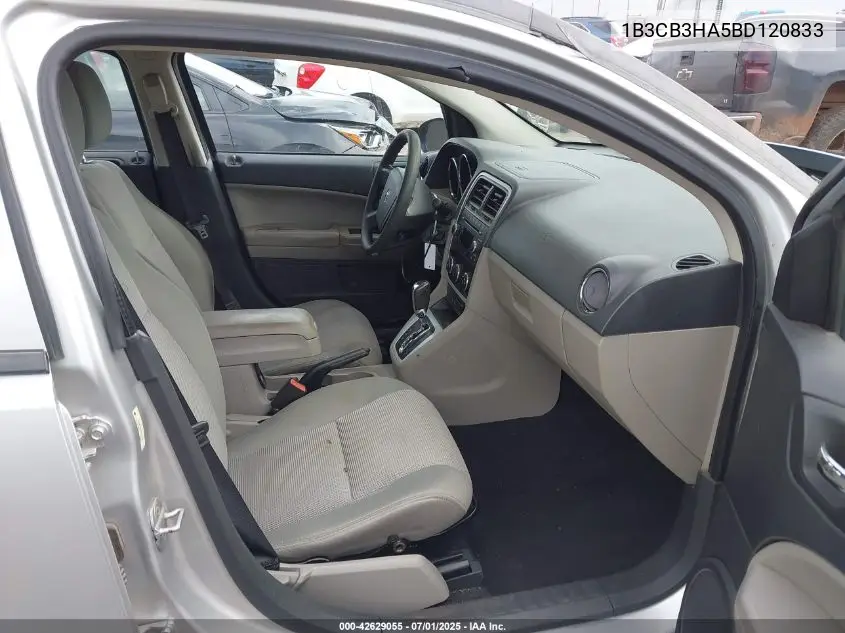 2011 Dodge Caliber Mainstreet VIN: 1B3CB3HA5BD120833 Lot: 42629055