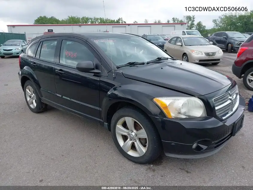 2012 Dodge Caliber Sxt VIN: 1C3CDWDAXCD506606 Lot: 42563818