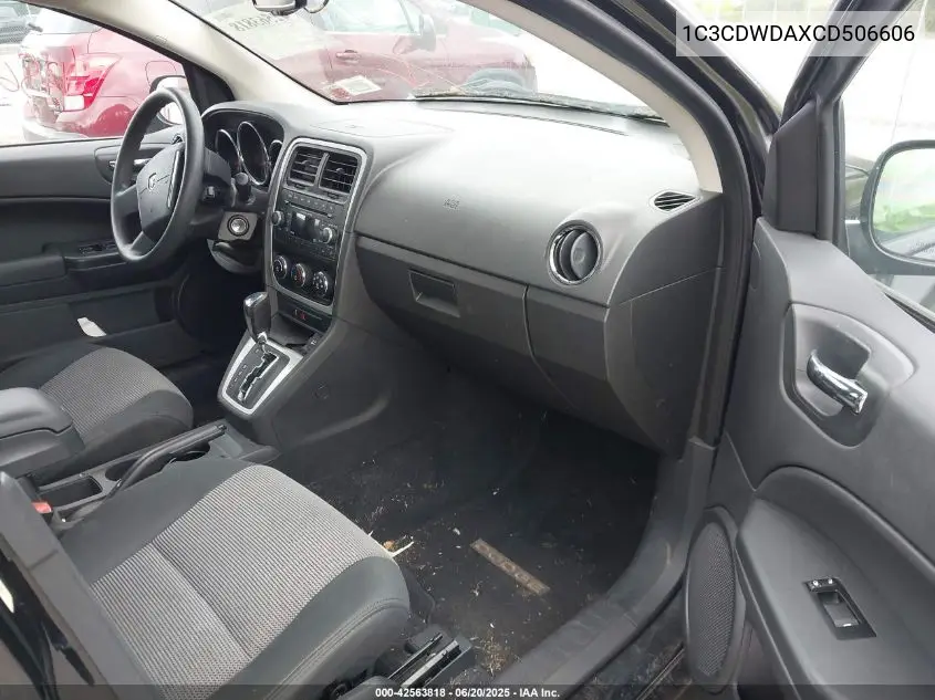 2012 Dodge Caliber Sxt VIN: 1C3CDWDAXCD506606 Lot: 42563818
