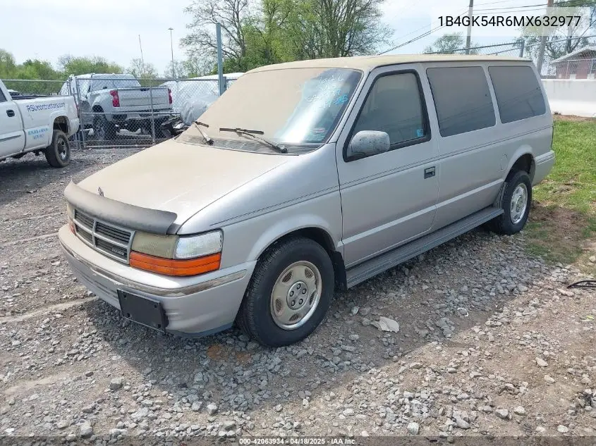 1991 Dodge Grand Caravan Le VIN: 1B4GK54R6MX632977 Lot: 42063934