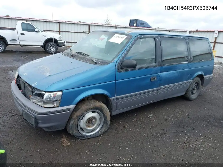 1993 Dodge Grand Caravan Le/Es VIN: 1B4GH54R3PX606744 Lot: 42135204