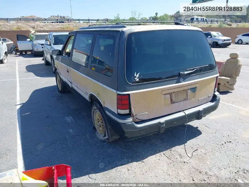 1993 Dodge Caravan Le/Es VIN: 2B4GH55R8PR128883 Lot: 42553216