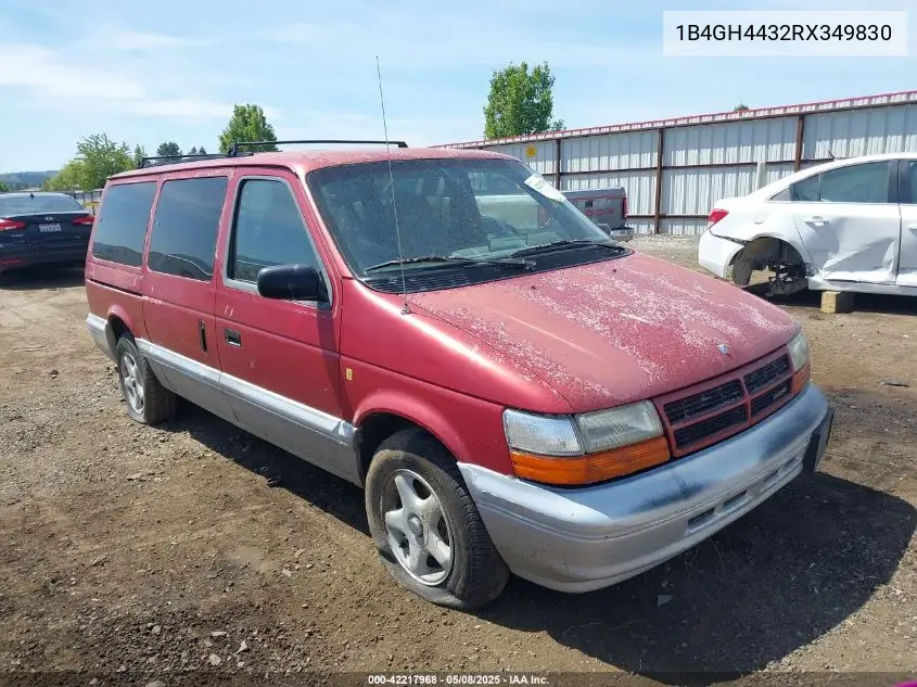 1994 Dodge Grand Caravan Se VIN: 1B4GH4432RX349830 Lot: 42217968