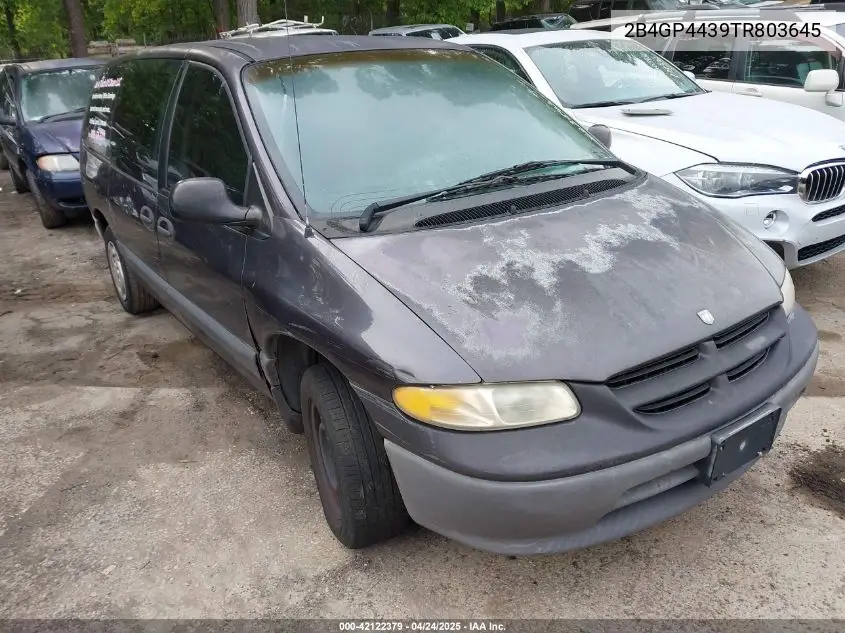 1996 Dodge Grand Caravan Se VIN: 2B4GP4439TR803645 Lot: 42122379