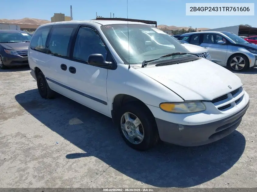 1996 Dodge Grand Caravan VIN: 2B4GP2431TR761606 Lot: 42562962