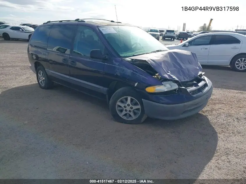 1997 Dodge Grand Caravan Se VIN: 1B4GP44R9VB317598 Lot: 41517467