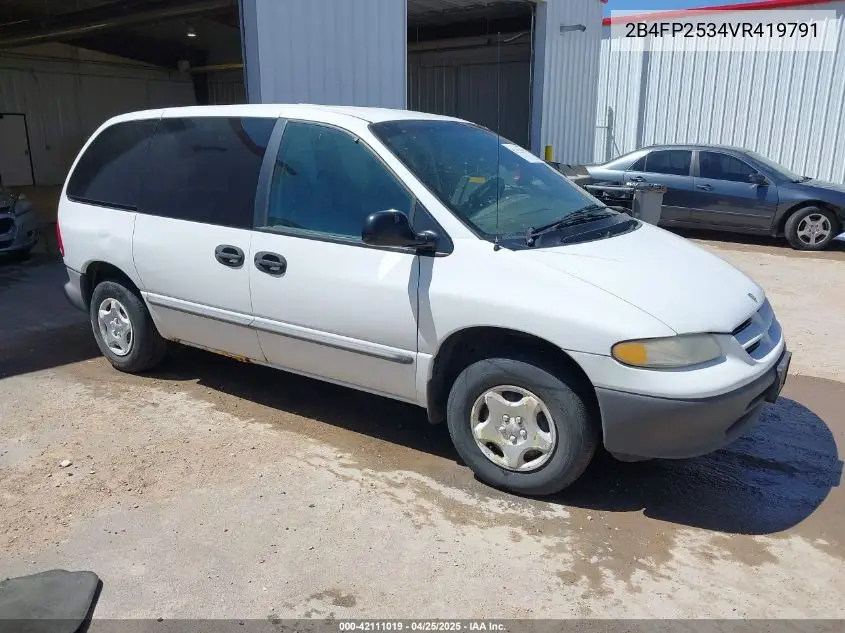 1997 Dodge Caravan VIN: 2B4FP2534VR419791 Lot: 42111019