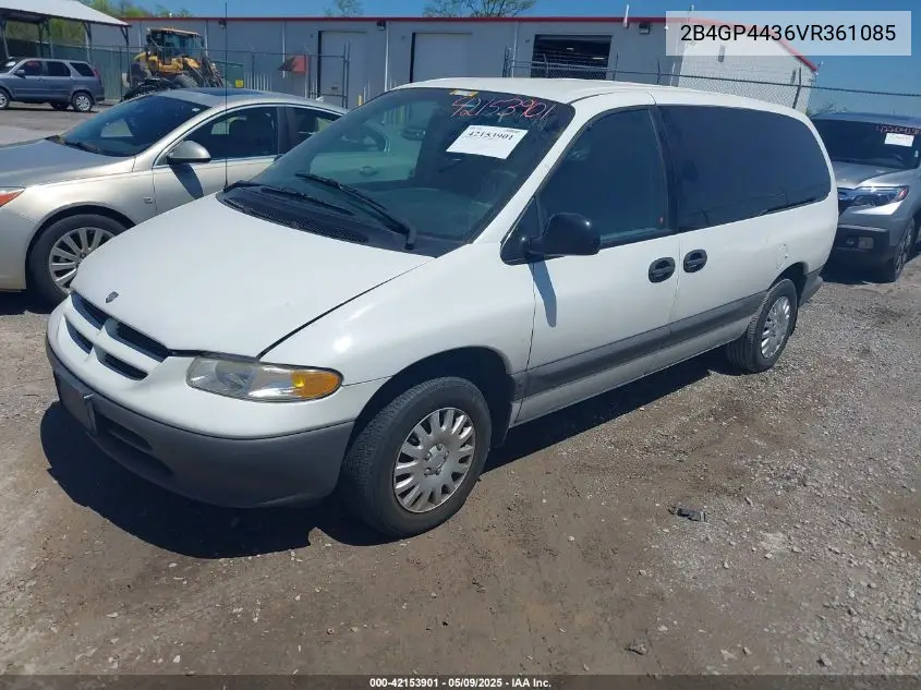 1997 Dodge Grand Caravan Se VIN: 2B4GP4436VR361085 Lot: 42153901