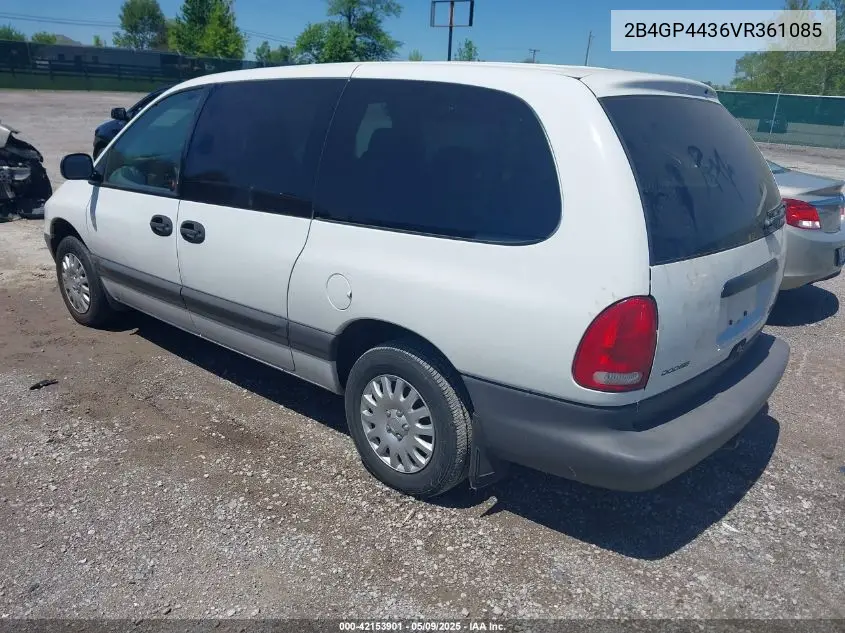 1997 Dodge Grand Caravan Se VIN: 2B4GP4436VR361085 Lot: 42153901
