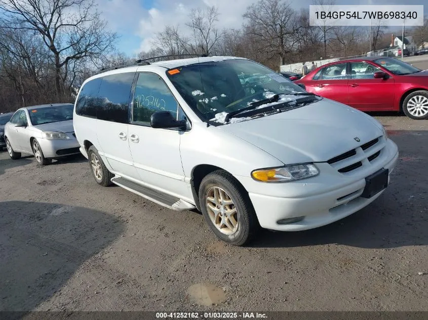 1998 Dodge Grand Caravan Es/Le VIN: 1B4GP54L7WB698340 Lot: 41252162