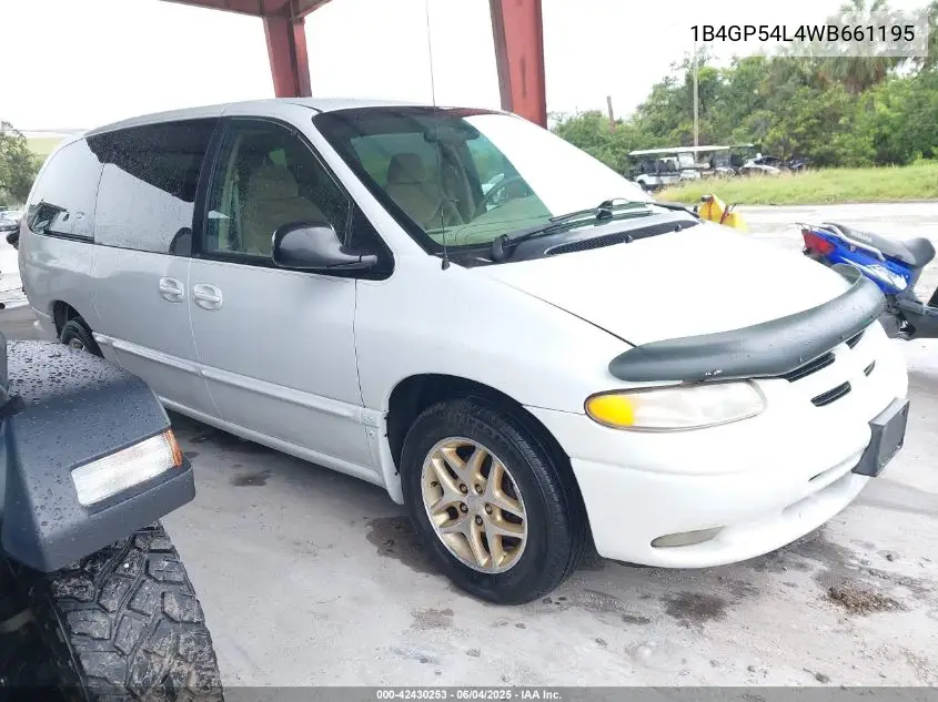 1998 Dodge Grand Caravan Es/Le VIN: 1B4GP54L4WB661195 Lot: 42430253