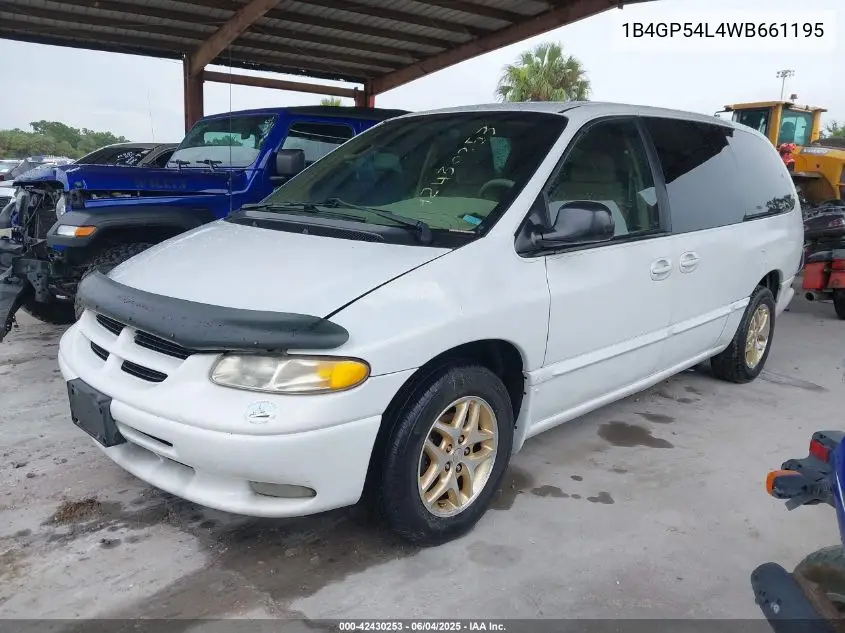 1998 Dodge Grand Caravan Es/Le VIN: 1B4GP54L4WB661195 Lot: 42430253