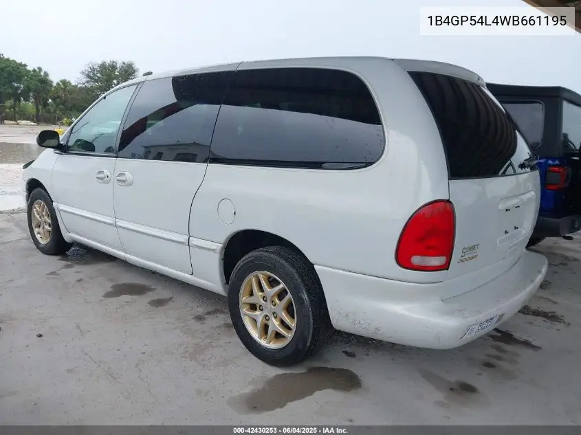 1998 Dodge Grand Caravan Es/Le VIN: 1B4GP54L4WB661195 Lot: 42430253
