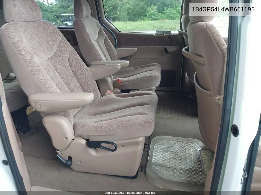 1998 Dodge Grand Caravan Es/Le VIN: 1B4GP54L4WB661195 Lot: 42430253