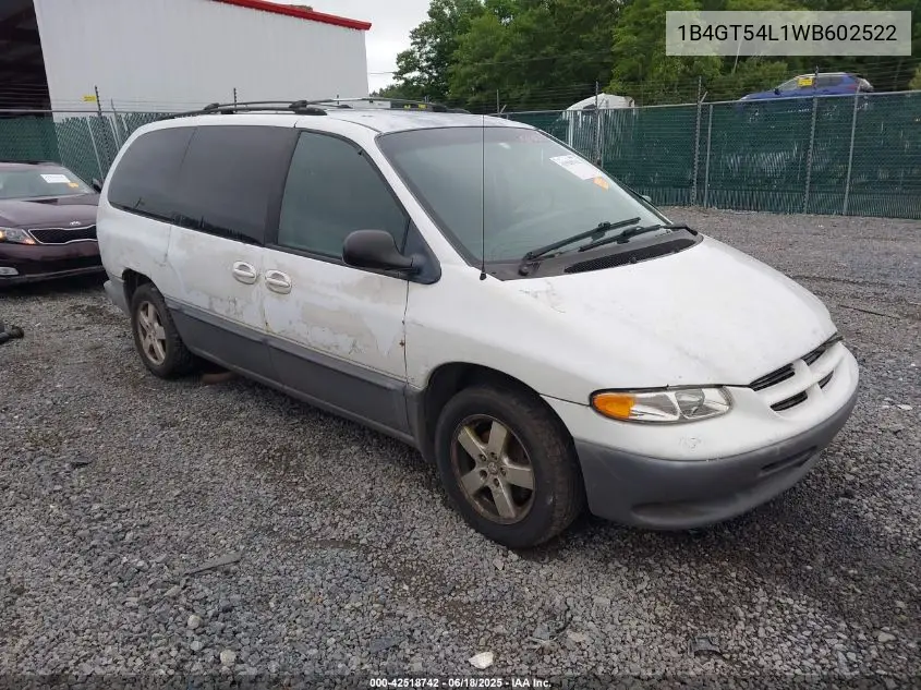 1998 Dodge Grand Caravan Es/Le VIN: 1B4GT54L1WB602522 Lot: 42518742