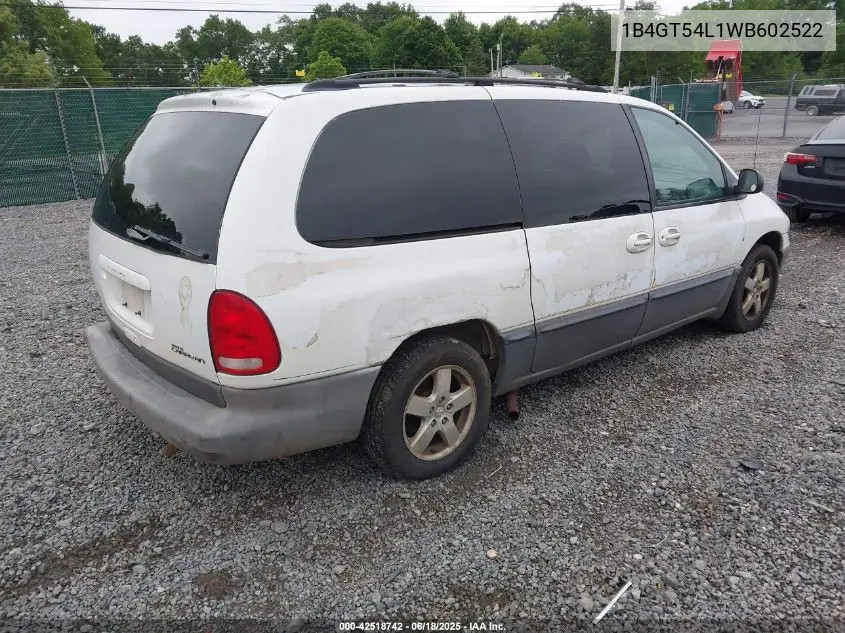 1998 Dodge Grand Caravan Es/Le VIN: 1B4GT54L1WB602522 Lot: 42518742