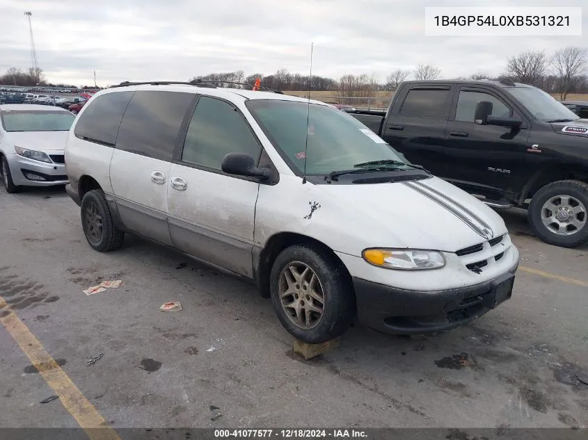 1999 Dodge Grand Caravan Le VIN: 1B4GP54L0XB531321 Lot: 41077577