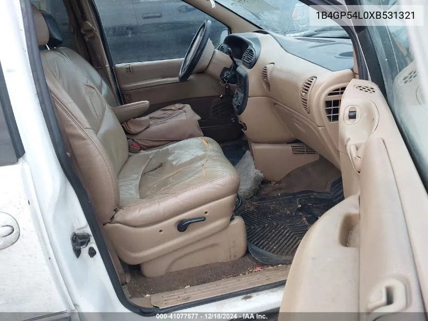 1999 Dodge Grand Caravan Le VIN: 1B4GP54L0XB531321 Lot: 41077577