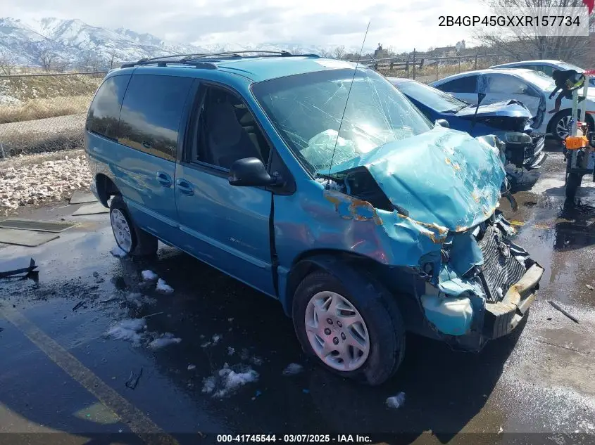 1999 Dodge Caravan Se VIN: 2B4GP45GXXR157734 Lot: 41745544